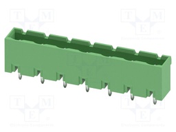 PCB headers, nominal cross section: 2.5 mm?, color: green, n
