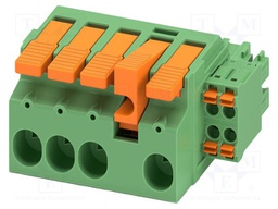 PCB hybrid connector, nominal cross section: 6 mm?, color: g
