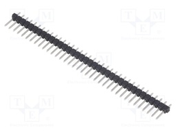 Pin header; pin strips; male; PIN: 36; straight; 2.54mm; THT; 1x36