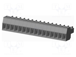 Connector: pluggable terminal block; plug; female; straight; grey