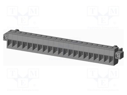 Connector: pluggable terminal block; plug; female; straight; grey