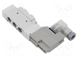 Electromagnetic valve; 5/2 monostable; NPTF 1/8"; Temp: -10÷50°C