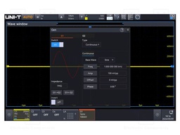 Test acces: expansion option; for oscilloscopes