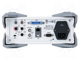 Multimetr stołowy; LCD TFT 4,3"; 6,5 cyfry (2000000); Podśw: tak