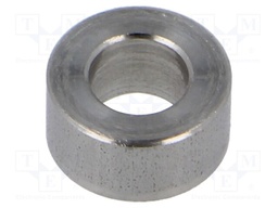 Spacer sleeve; 5.3mm; cylindrical; stainless steel; Out.diam: 5mm