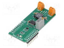 Click board; voltage regulator; GPIO; TPS55332-Q1; 3.3/5VDC