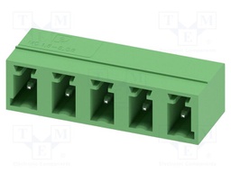 PCB headers, nominal cross section: 1.5 mm?, color: green, n