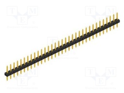 Connector: pin strips; pin header; male; PIN: 33; 2mm; THT; 1x33