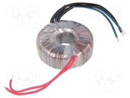 Transformer: toroidal; 100VA; 230VAC; 9V; 9V; 5.55A; 5.55A; 1.1kg