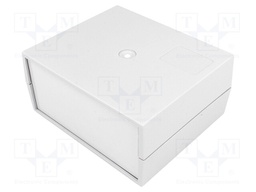 Enclosure: with panel; X: 120mm; Y: 100mm; Z: 56mm; ABS; grey