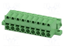 PCB connector, nominal cross section: 2.5 mm2, color: green,
