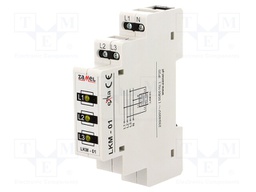 Module: voltage indicator; Mounting: DIN; IP20; 90x17.5x66mm