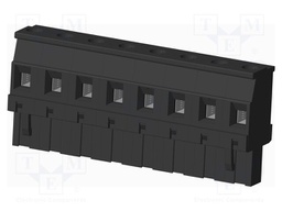 Connector: pluggable terminal block; plug; female; angled 90°