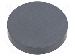 Magnet: permanent; hard ferrite; 19N; Ø: 40mm; H: 7mm