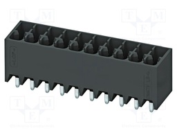 PCB headers, nominal cross section: 1.5 mm2, color: black, n