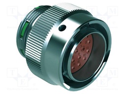 Connector: circular; plug; male; 7.5A; 250V; PIN: 20; IP67; straight