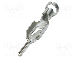 Module male contact, is inserted into the ICC connector shel