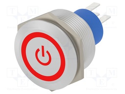 Switch: vandal resistant; Pos: 2; SPST; 3A/250VAC; 3A/28VDC; IP67