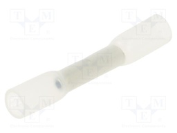 Tip: butt splice; insulated,in heat-shrinkable insulation