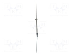 Probe: PT100-type temperature; -50÷400°C; Probe dia: 4mm; <10s