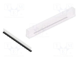 Connector: pin strips; pin header; male; PIN: 26; 2.54mm; SMT; 1x26