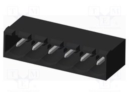 Connector: pluggable terminal block; socket; male; on PCBs