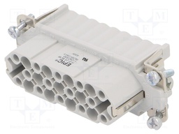 Connector: rectangular; female; EPIC H-D; PIN: 26; 25+PE; 10A; 250V