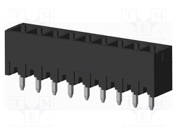 Connector: pluggable terminal block; socket; male; on PCBs
