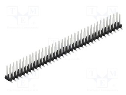 Connector: pin strips; pin header; male; PIN: 70; 2mm; SMT; 2x35