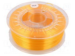 Filament: SILK; 1.75mm; orange (bright); 225÷245°C; 1kg