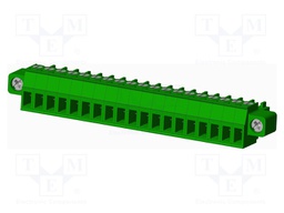Connector: pluggable terminal block; plug; female; straight; 10A