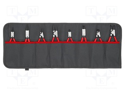 Pliers; Pcs: 8; internal circlip; Package: case