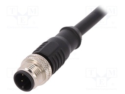 Plug; M12; PIN: 3; male; A code-DeviceNet / CANopen; IP67; 250V; 4A