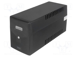 Power supply: UPS; 1200W; 2000VA; 230VAC; 198x158x380mm; 9Ah; 2÷6ms