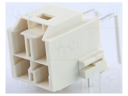 Connector: wire-board; male; CP-6.5; PIN: 4; angled; on PCBs; THT