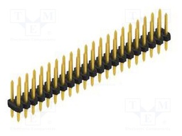 Connector: pin strips; pin header; male; PIN: 42; 2mm; THT; 2x21