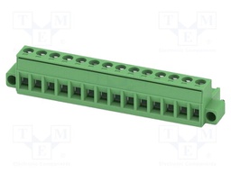 PCB connector, nominal cross section: 2.5 mm?, color: green,