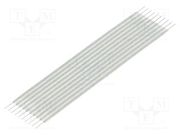 Connector: jumper cable; Cable ph: 1.27mm; L: 50.8mm; straight