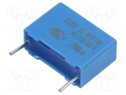 Capacitor: polypropylene; Y2; 22nF; 7x12.5x18mm; THT; ±20%; 15mm