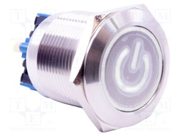 Switch: vandal resistant; SPST-NO + SPST-NC; 2A/48VDC; IP65; 12V