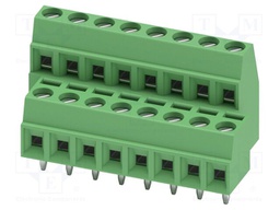 PCB terminal block, nominal current: 8 A, rated voltage (III