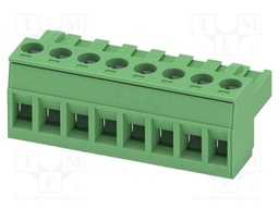 PCB connector, nominal cross section: 2.5 mm?, color: green,