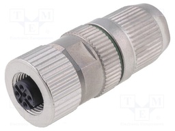 Plug; M12; PIN: 4; female; A code-DeviceNet / CANopen; for cable