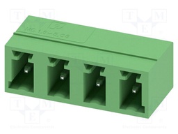 PCB headers, nominal cross section: 1.5 mm?, color: green, n