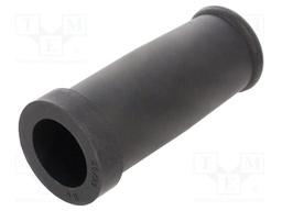 Grommet; caoutchouc; L: 80mm; -20÷80°C; Øcable: 23mm; black