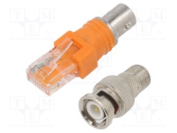 Adapter; BNC-F,RJ45- BNC
