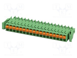 PCB connector, nominal cross section: 1.5 mm?, color: green,