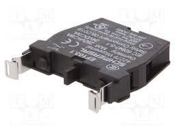 Contact block; 22mm; EF; -25÷80°C; IP20; front fixing