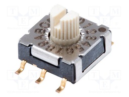 Encoding switch; DEC/BCD; Pos: 16; SMT; Rcont max: 100mΩ; Mat: LCP