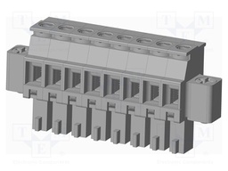 Connector: pluggable terminal block; plug; female; angled 90°